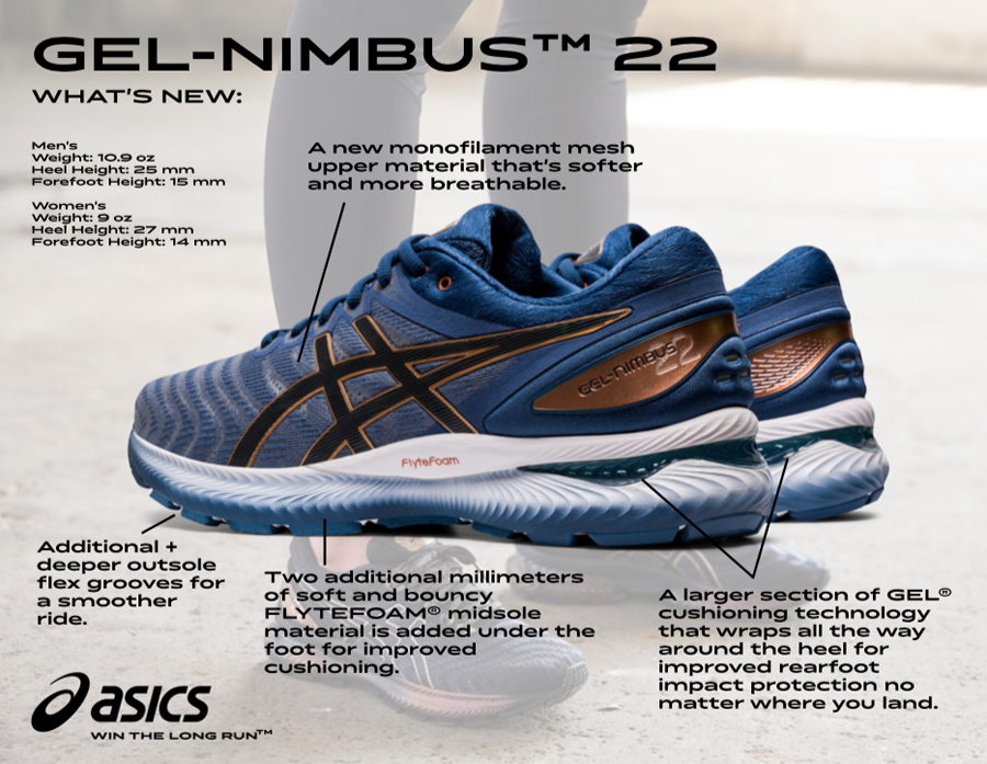 asics gel cushioning