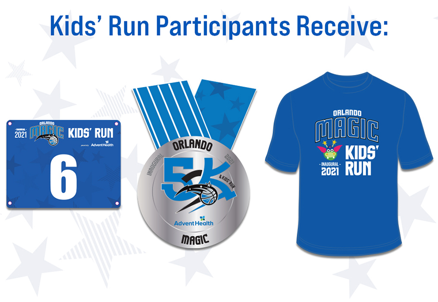 Track Shack Orlando Magic 5k and Kids' Run presented by AdventHealth